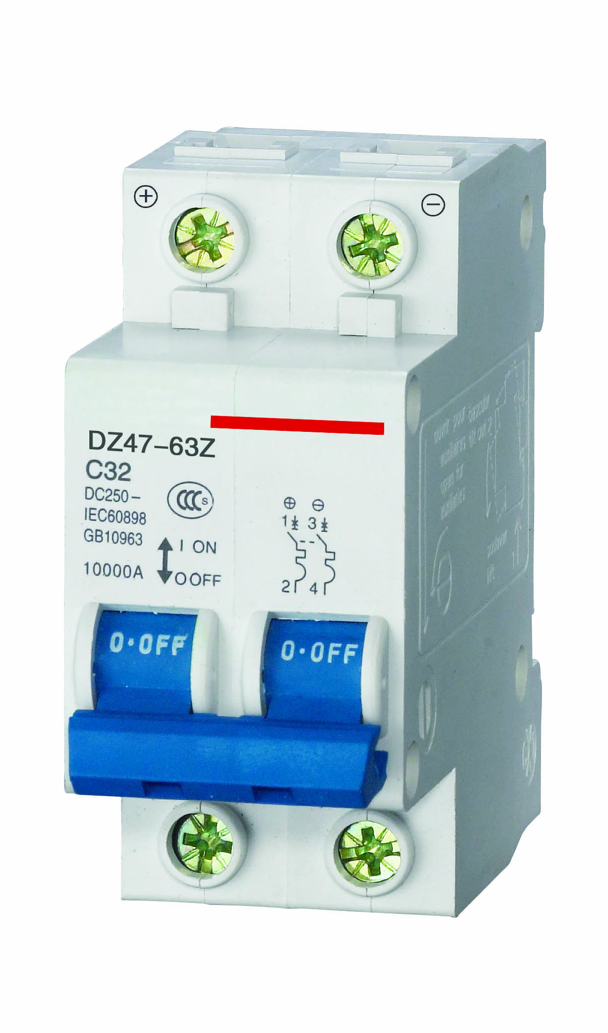China DZ4763Z DC Mini circuit breaker, dc mini circuit breaker, dc circuit breaker YUEQING