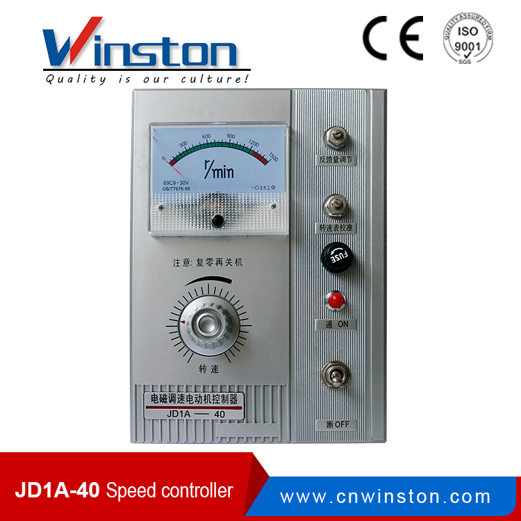 AC 220V Electromagnetic Motor Speed Controller Pinpoint Regulator JD1A-40 DC90V 