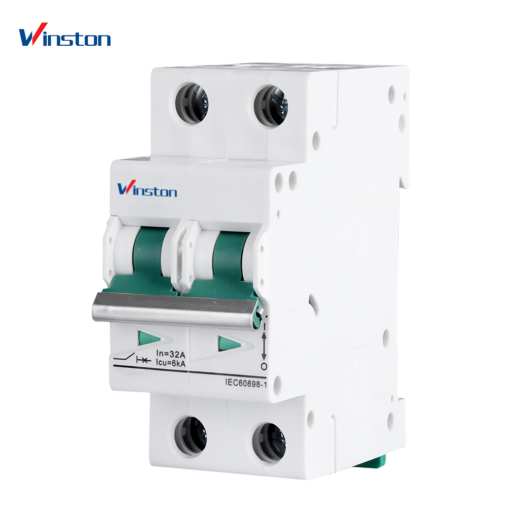 63A 2P 2pole MCB miniature circuit breaker for solar pv power system